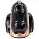 Пылесос циклонный для сухой уборки Kamille KM-6903 на 800 Вт с 3-мя насадками и фильтром HEPA Черно-золотистый (124-84-6903) - изображение 7