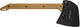 Туристический топор Schrade Frontier Axe 19.5" ,сталь 3Cr13 , топорик 50 см ,накладки коричневые GFN - изображение 4