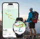 Android Смарт Годинник Телефон 4G LTE SIM карта GPS Wi-Fi H19 3/32Gb Відеодзвінки Месенджери AMOLED дисплей 1.95″ Поворотна камера Мікрофон Bluetooth 1100mAh кнопка SOS Black - зображення 10