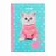 Зошит А5 Kite Studio Pets "Кошенятко" 40 аркушів клітинка картонна обкладинка бірюзовий (SP24-091) - зображення 1