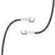 Дата кабель USB-C to USB-C 2.0m (braided cotton) (PD Fast Charging 60W) 3.0А black ColorWay (CW-CBPDCC068-BK) - зображення 11