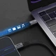 Дата кабель USB-C to USB-C 1.0m PD 100W black-grey Armorstandart (ARM69370) - изображение 4