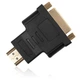 Перехідник HDMI AM to DVI 24+5 F Vinga (VCPAHDMIM2DVIFBK) - зображення 3