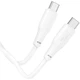 Дата кабель USB-C to USB-C 1.0m 100W TPE X93 white HOCO (6931474790712) - зображення 5