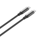 Дата кабель USB-C to USB-C 2.0m (PVC+Aluminum Alloy) (PD Fast Charging 240W) 5А black ColorWay (CW-CBPDCC070-BK) - изображение 11