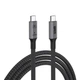 Дата кабель USB-C to USB-C 1.0m USB4 40Gbps 240W 8K60Hz black Armorstandart (ARM81921) - изображение 1
