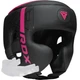 Боксерський шолом RDX F6 KARA Matte Pink S (капа в комплекті) - изображение 1