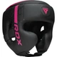 Боксерський шолом RDX F6 KARA Matte Pink S (капа в комплекті) - изображение 3