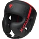 Боксерський шолом RDX F6 KARA Matte Red S (капа в комплекті) - изображение 3