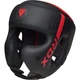Боксерський шолом RDX F6 KARA Matte Red S (капа в комплекті) - изображение 7