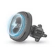 Держатель телефона автомобильный Brevia AirVent Ultra MagCharge 15W с беспроводной зарядкой, на дефлектор 48000 - изображение 1