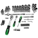 Профессиональный набор инструментов в кейсе Winso Pro 1/2", 1/4" 72T, CR-V, 110ед. 924110 - изображение 5
