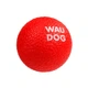 Игрушка для собак WAUDOG Fun Red Ball, сверхлегкий и чрезвычайно прочный, вспененный термопластичный полиуретан, 70 мм - изображение 2