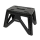 Легкий складаний пластиковий стілець Tribe Camp Chair Low для природи (T-EF-0001-black) - изображение 1