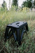 Легкий складаний пластиковий стілець Tribe Camp Chair Low для природи (T-EF-0001-black) - изображение 8