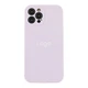 Чохол Silicone Case Full Size with Frame для iPhone 12 Pro Max Колір 39.Elegant Purple - изображение 10
