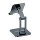 Тримач для мобільного Baseus Desktop Biaxial Foldable Metal Stand, Grey - зображення 3