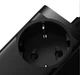 Мережевий зарядний пристрій Baseus GaN3 Pro Desktop Powerstrip AC+2U+2C 65W EU Xiaobai series fast charging + кабель Type-C to Type-C 100W 20V/5A 1m Black (PSZM000901) - зображення 6