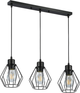 Żyrandol wiszący DPM SL-2492 3 x E27 Black (5906881230961) - obraz 1