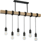 Żyrandol wiszący DPM SL-3964 6 x E27 Black (5906881231012) - obraz 1