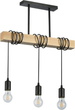 Żyrandol wiszący DPM SL-4200 3 x E27 Black (5906881231661) - obraz 1