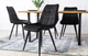 Стул мягкий со спинкой Velka Chic Bluvel 50 Velvet VBl50 черный - изображение 6