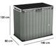 Скринька для зовнішнього зберігання Keter Store-It-Out 1100L 261884 - зображення 5
