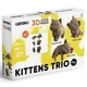 3D пазл Cartonic KITTENS TRIO (CARTKITTENS) - изображение 1