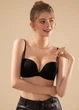 Формированный женский бюстгальтер с эффектом push up Perfect Summer (1863-70-03) Черный 70В No Brand - изображение 1