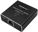 Rozdzielacz sieciowy Qoltec Ethernet mini SWITCH 1x2 RJ45 1000Mb/s USB-C (5901878522494) - obraz 1