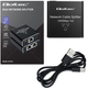 Rozdzielacz sieciowy Qoltec Ethernet mini SWITCH 1x2 RJ45 1000Mb/s USB-C (5901878522494) - obraz 6