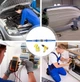 Комплект 10 шт. Трубка термозбіжна з припоєм AWG 16-14 (1.5-2.5 мм) Клемні колодки/з'єднувачі кабелів YT-ST3B Блакитний - зображення 7