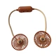 Портативный подвесной на шею USB вентилятор WL-1557 Capibara Hanging Neck Fan Возраст3+ Brown - изображение 1