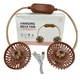 Портативный подвесной на шею USB вентилятор WL-1557 Capibara Hanging Neck Fan Возраст3+ Brown - изображение 6