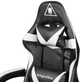 Геймерське крісло Kruger & Matz GX-150 Black/White (5901890075640) - зображення 7