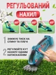 Аккумуляторные кусторезы, электрические ножницы для стрижки травы и кустов 2 сменные лезвия, 2 аккумулятора, синий - изображение 2