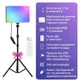 Светодиодная LED лампа RGB PM-26 с пультом и штативом 2.1м. Питание USB - изображение 2