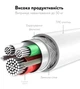 Кабель для швидкого заряджання iPhone 8/X/11/12/13/14 Pro Max з роз'ємом Apple Lightning to Type-C (USB-C) зарядка для айфона 2M шнур для iPad Cable IOS White - зображення 2