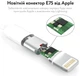 Кабель для швидкого заряджання iPhone 8/X/11/12/13/14 Pro Max з роз'ємом Apple Lightning to Type-C (USB-C) зарядка для айфона 2M шнур для iPad Cable IOS White - зображення 3