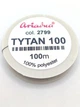 Нитки бисерные TYTAN черные 100 м - изображение 1