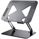 Підставка для ноутбука Media-Tech Laptop Stand 10-17" Aluminum Alloy Grey (MT2661) - зображення 1