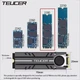 Охлаждающий радиатор для SSD TEUCER M.2 NVMe 2280 SSD Heatsink, Air Circulation Cooler с термопрокладками охлаждение для SSD - изображение 2