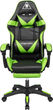 Fotel gamingowy Kruger & Matz GX-150 Black/Green (5901890068628) - obraz 1