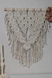 Натуральне настінне панно макраме Handmade, 40 * 50 см в етно стилі, декоративне панно - зображення 10
