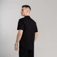 Чоловіча сорочка з коротким рукавом S чорна (SRru2387ba) - зображення 3