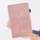 Чехол Wood Book на Samsung Galaxy Tab S10 FE Plus (13.1") / чехол для планшета с функций подставки и отделением для кредитных карт / розовый - изображение 5