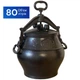 Афганский Казан Cкороварка Rashko Baba 80л из алюминия черный - изображение 1