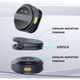 Бездротовий Мікрофон DigiSound SX21 2+1 Петлічний для телефону Android, iPhone Автоматичне шумозаглушення ANC магніт 600 мА·год >65 дБ - зображення 6