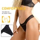 Трусы для месячных стринги Chormien 4XL Чёрный - изображение 7