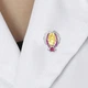 Брошь-значок унисекс BROCHE бижутерия Медицина Жизнь внутри серебристая BRGV113547 - изображение 4